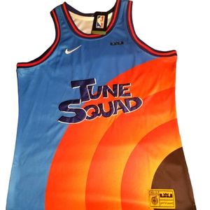 Nike LeBron James Space Jam Tune Squad Stitched Jerseys NWT Men sz Large